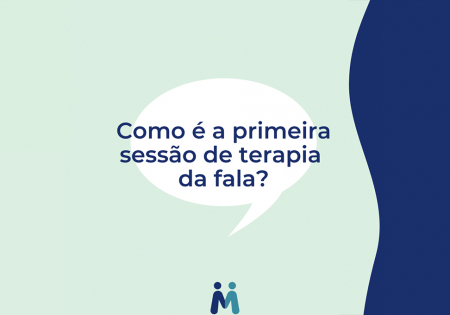Como é a primeira sessão de terapia da fala?
